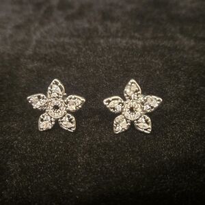 Silver Demogorgon Earrings